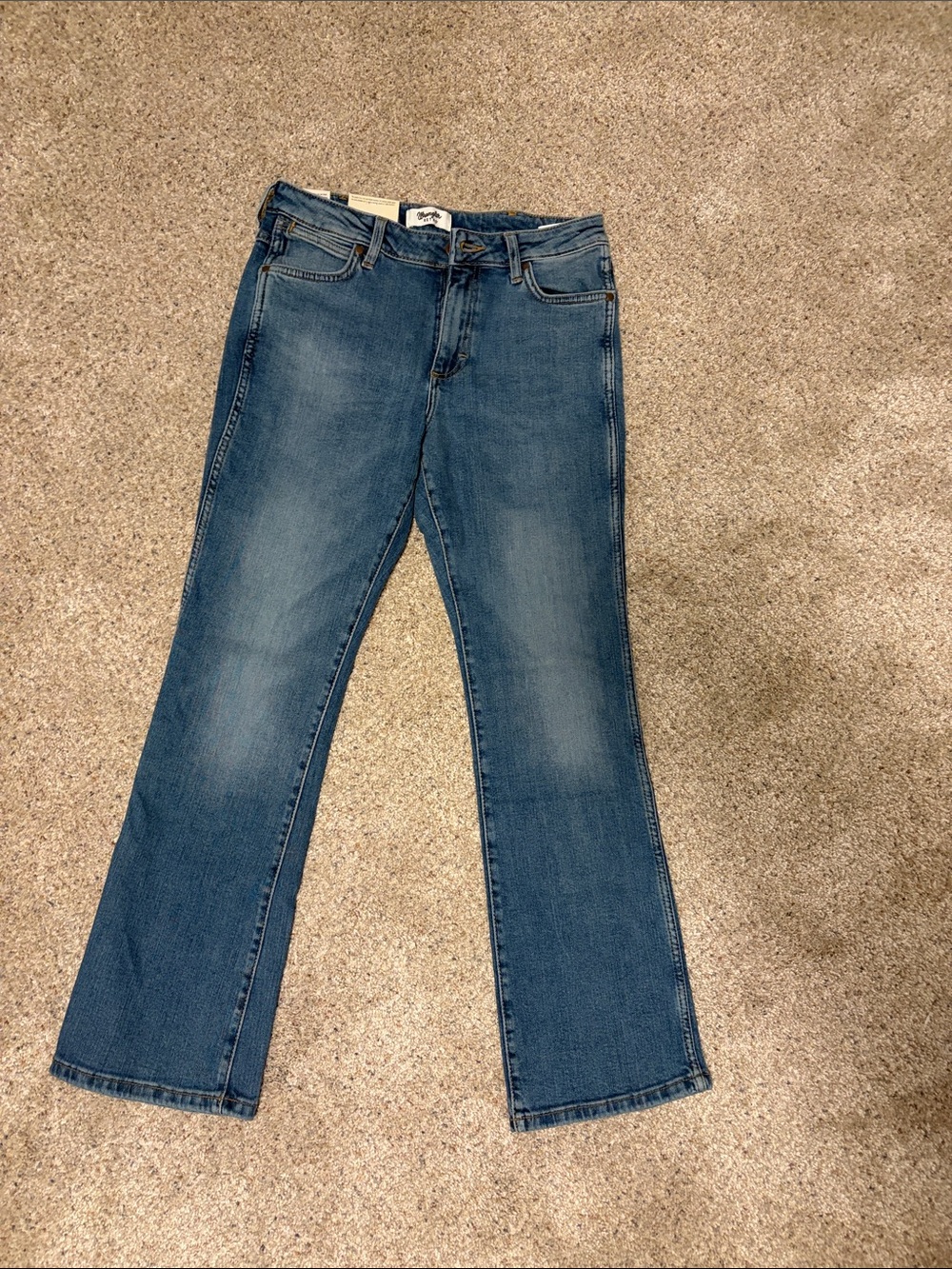 Classic Women's Boot Cut Jeans - Medium Blue